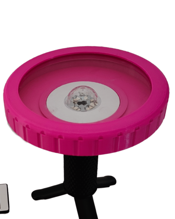 Stolik LED mini (FLUO RÓŻOWE)